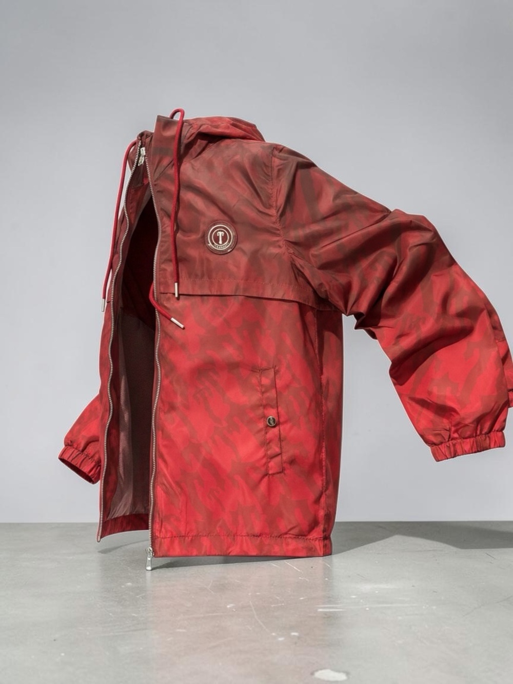 Trapstar London Red Irongate Windbreaker - Size L - Brand New